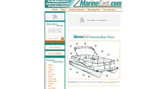 Desktop Screenshot of marineeast.com